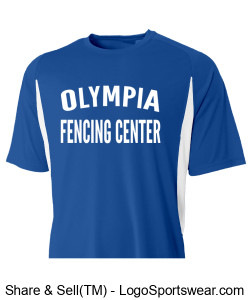 OFC Dry Fit Blue T-Shirt 2 Design Zoom