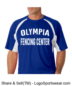 OFC Badger Dry-Fit T-Shirt Design Zoom